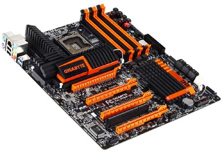 Симпатичная материнская плата Gigabyte GA-X58A-OC Симпатичная материнская плата Gigabyte GA-X58A-OC